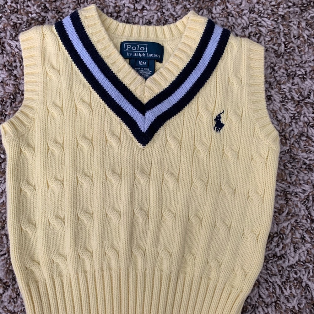Polo by Ralph Lauren toddler boy vest